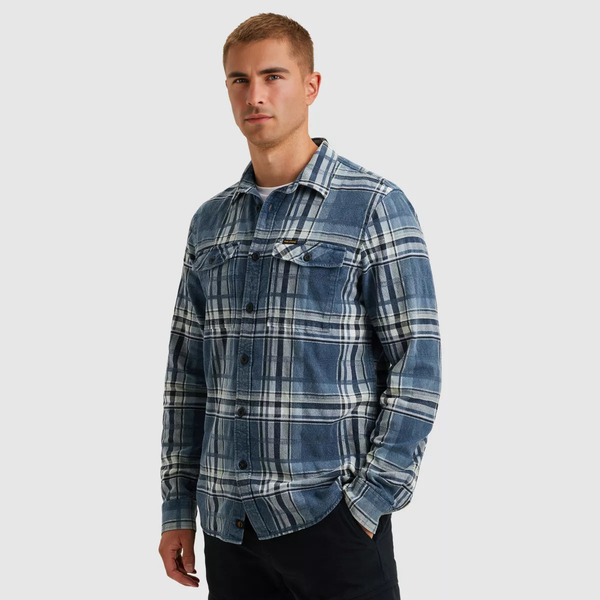 PME-LEGEND Long Sleeve Shirt - Petrol