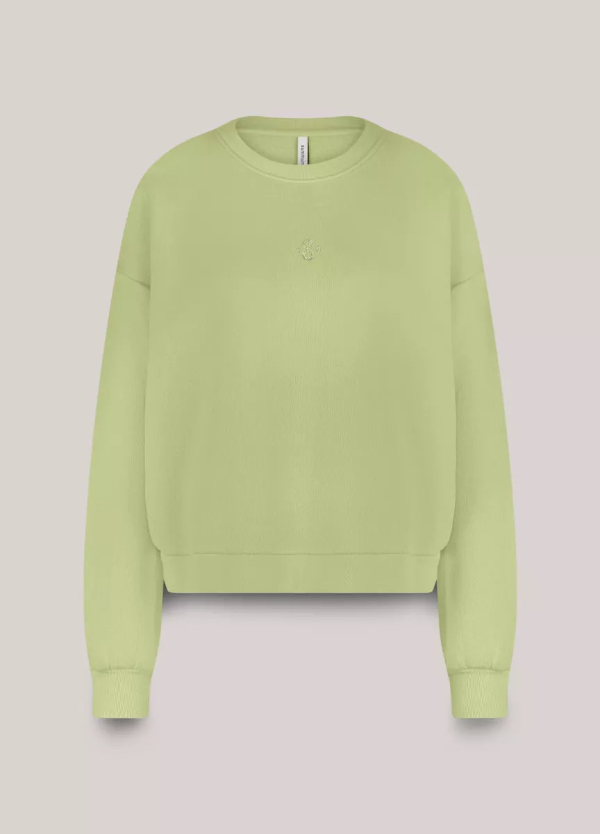 SUMMUM Jersey Balloon Soft Sweat - Misty Lime