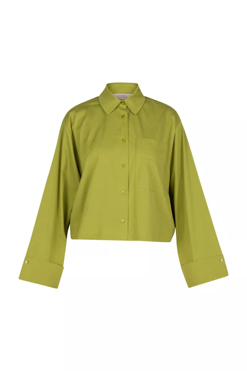 STUDIO ANNELOES Erina Poplin Blouse
