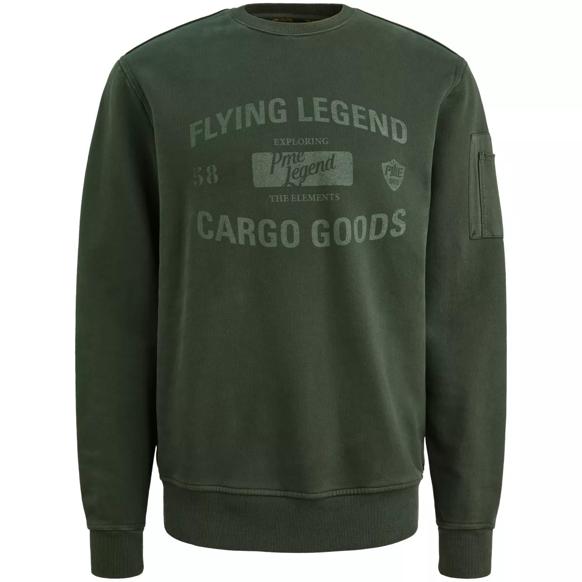 PME-LEGEND Crewneck Sweater - Groen