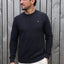 KULTIVATE Vertical Sweater - Dark Navy