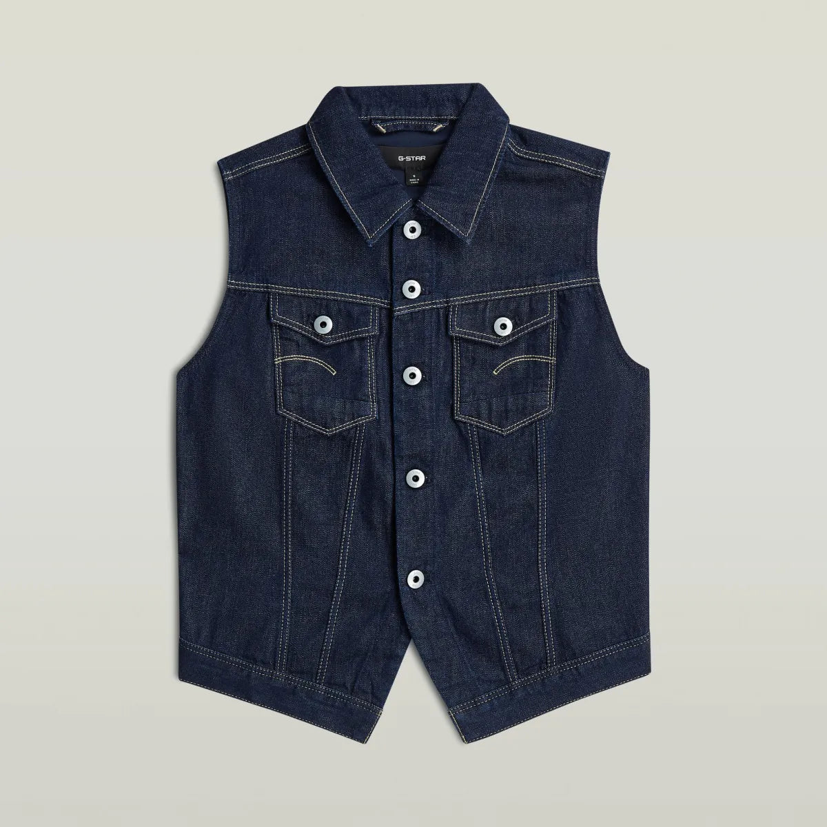 G-STAR Pitched Hem Slim Vest