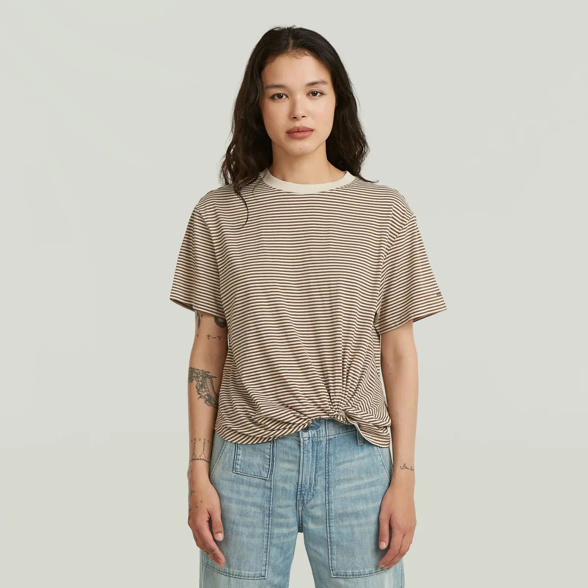 G-STAR Stripe Relaxed Knot Shirt