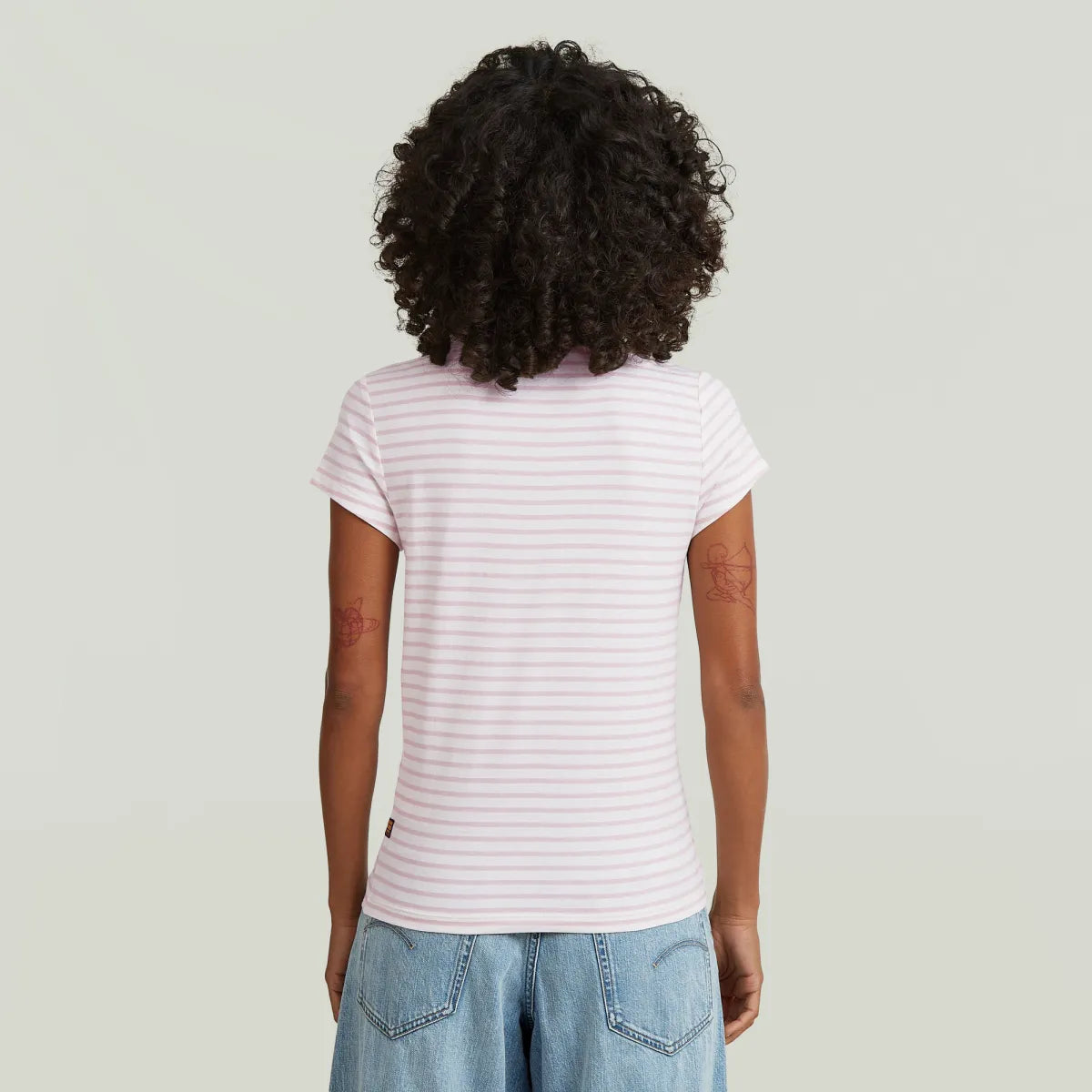G-STAR Stripe Eyben Slim Top