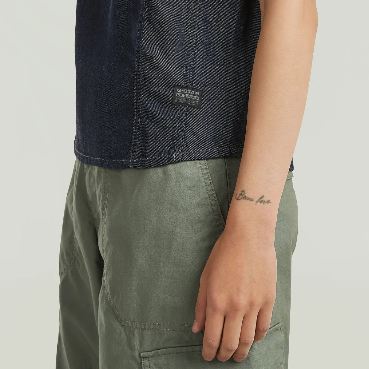 G-STAR Woven T-Shirt
