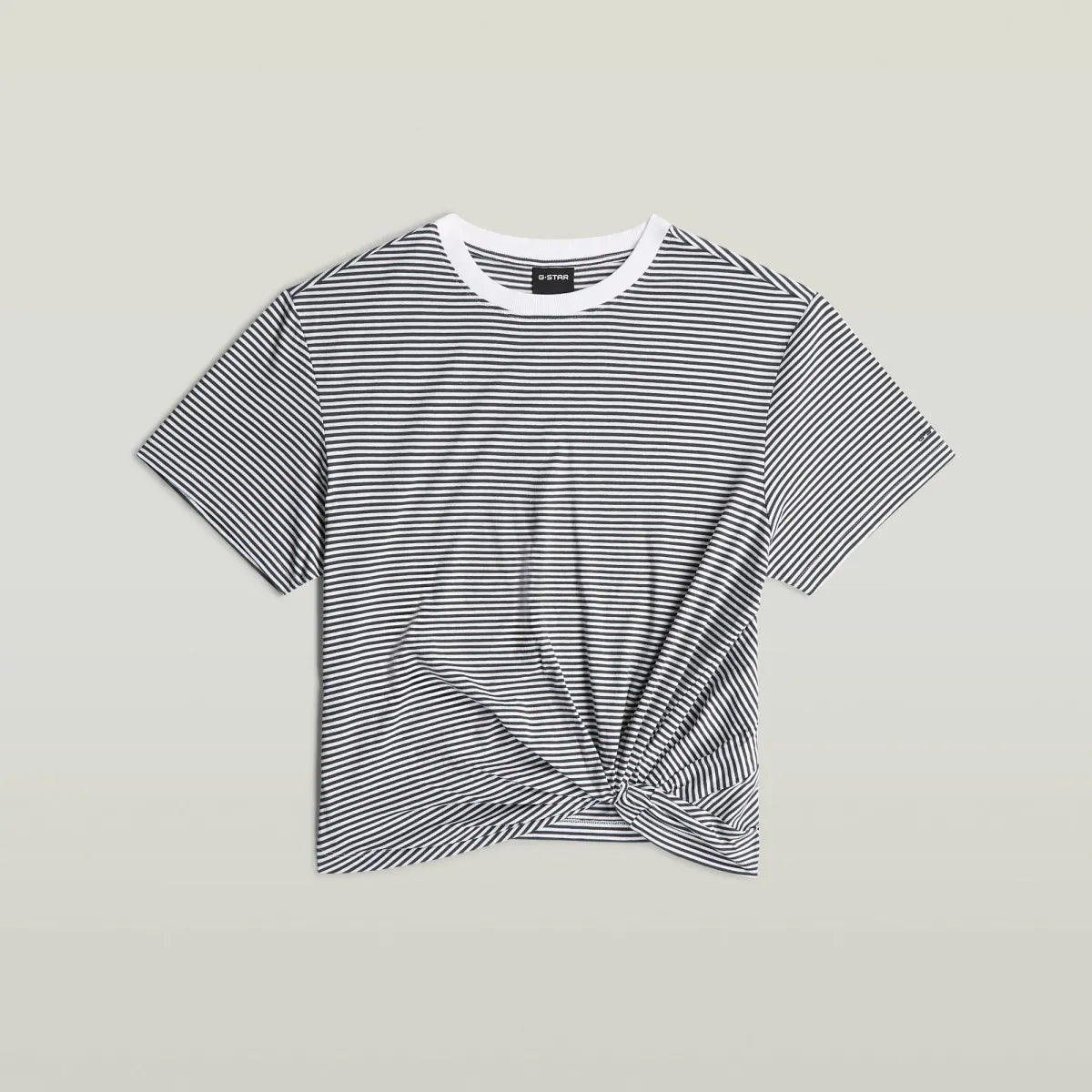 G-STAR Stripe Relaxed Knot Top