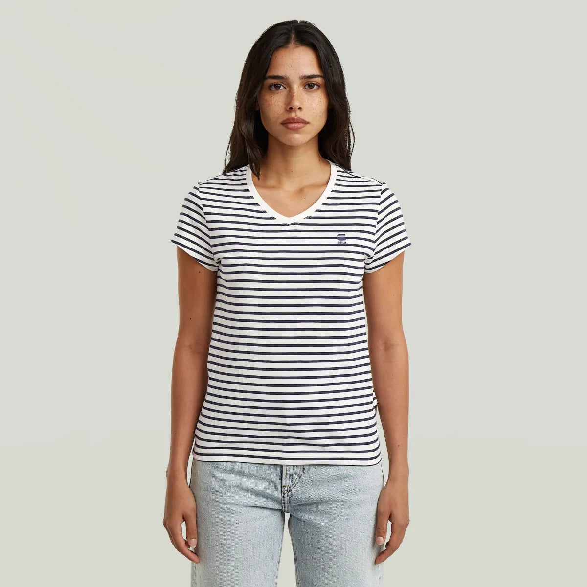 G-STAR Stripe Eyben Slim Top