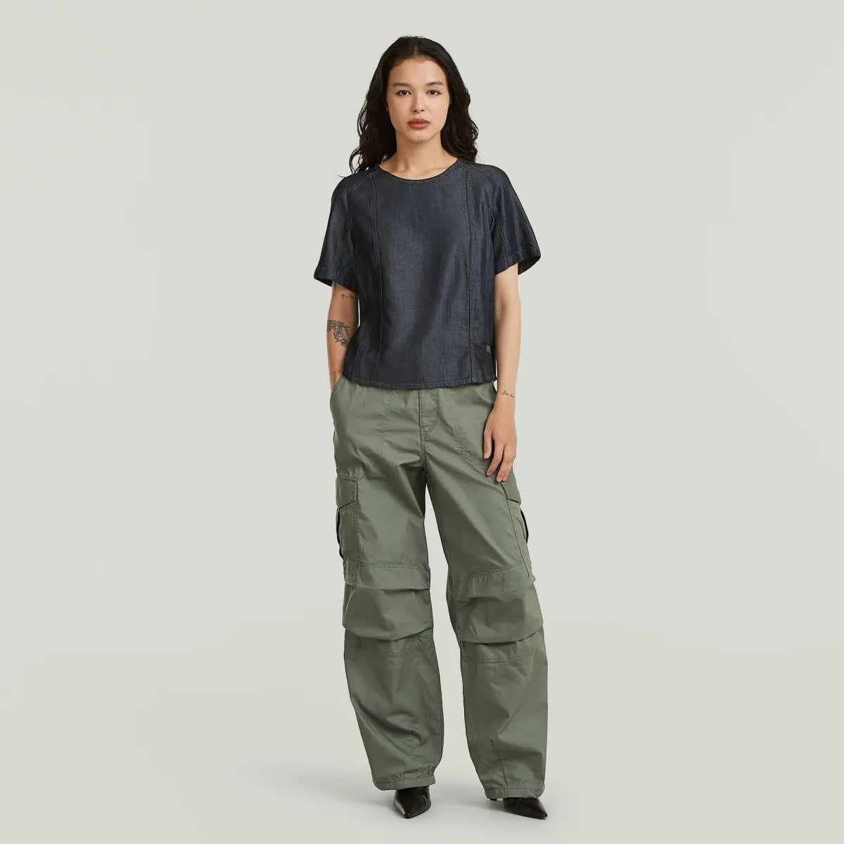 G-STAR Woven T-Shirt