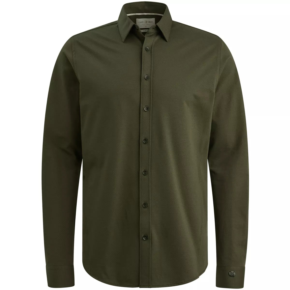 CAST IRON Long Sleeve Shirt - Green