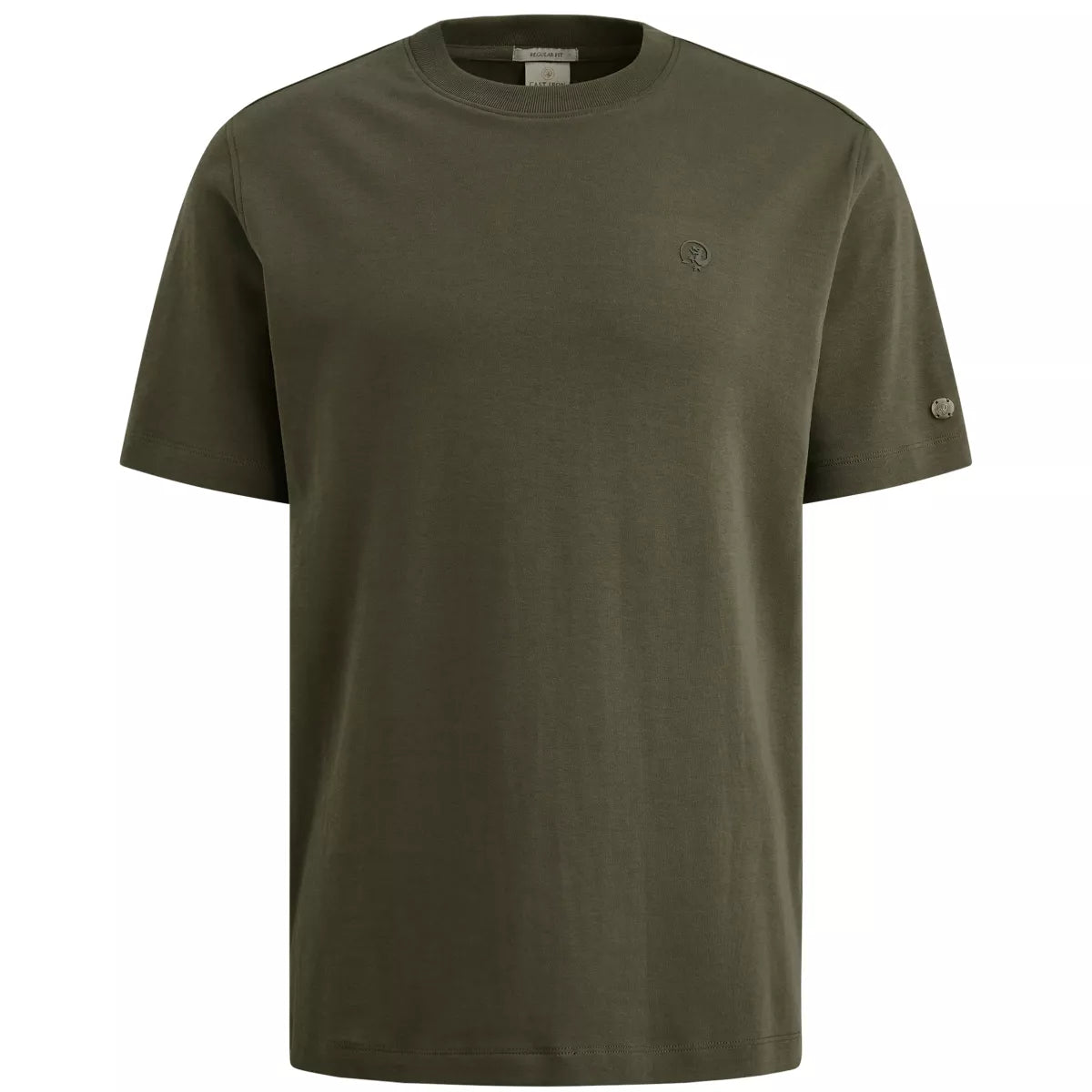 CAST IRON Short Sleeve Shirt - Groen