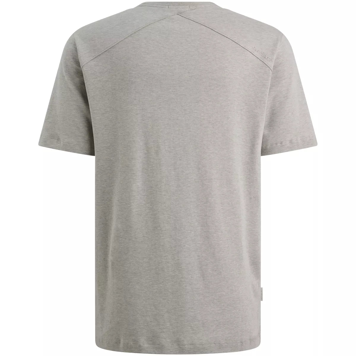 CAST IRON Short Sleeve Shirt - Melee Grijs