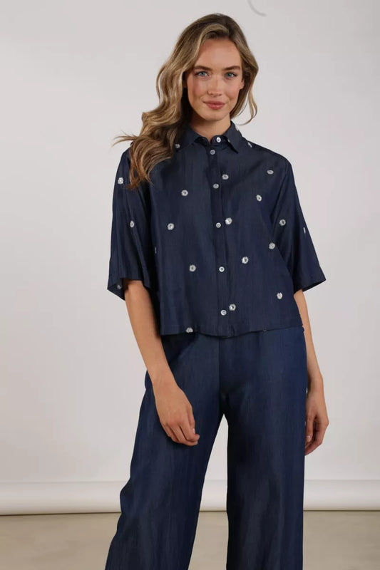 NUKUS Isa Blouse Glossy