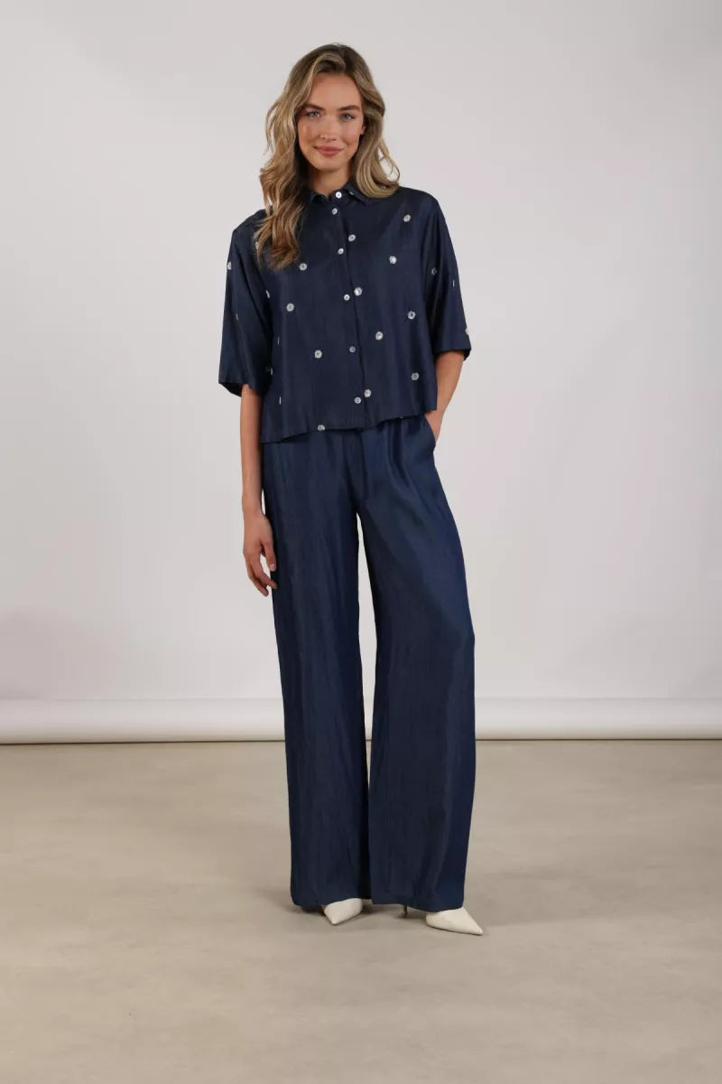 NUKUS Isa Blouse Glossy