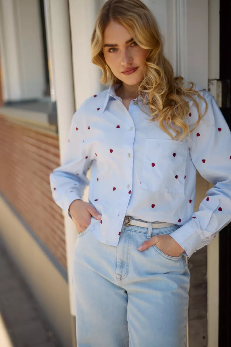 NUKUS Sorrento Blouse Heart