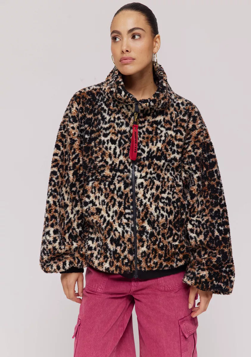 HARPER & YVE Dagmar Jacket - Lexie Leopard