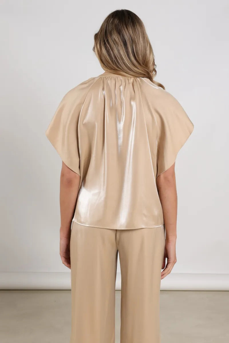 NUKUS Taylor Top Shiny