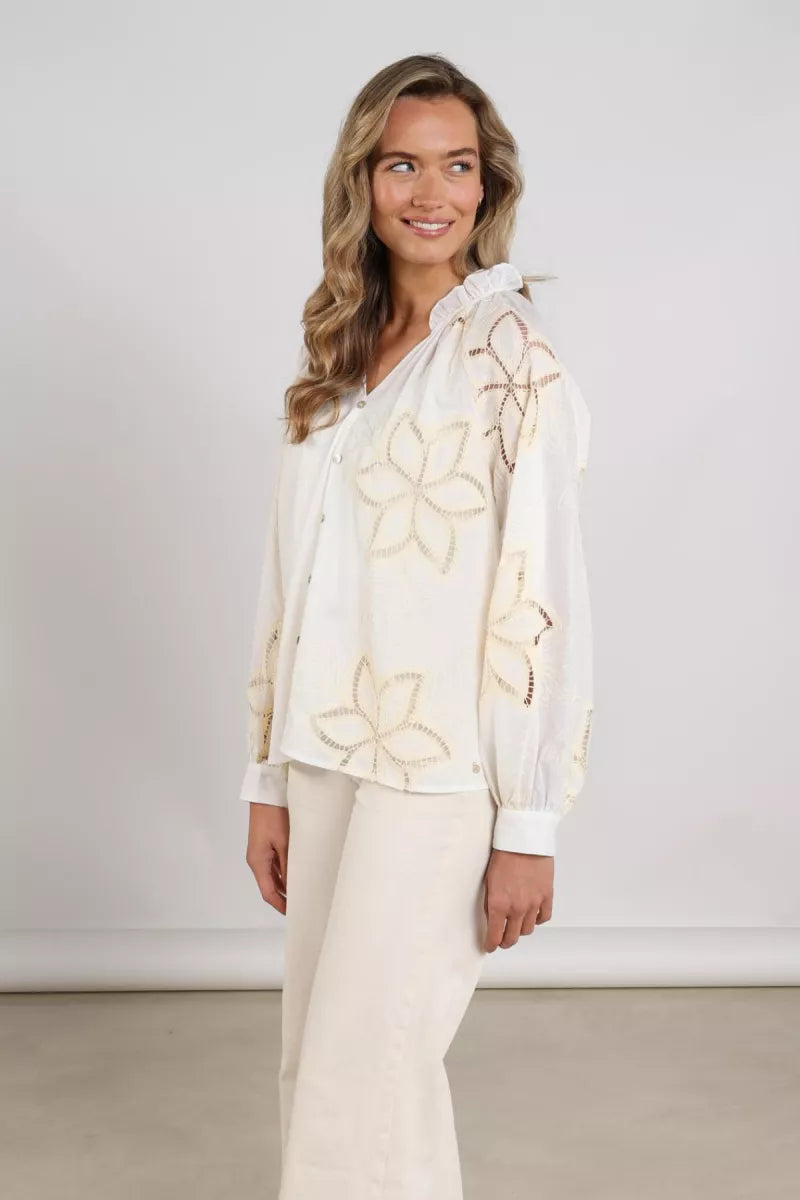 NUKUS Bridget Blouse Embroidery