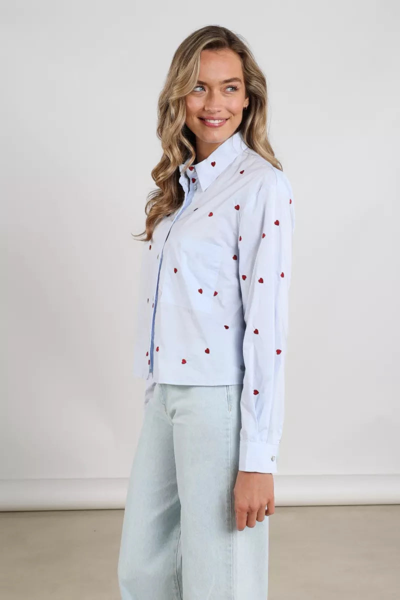 NUKUS Sorrento Blouse Heart