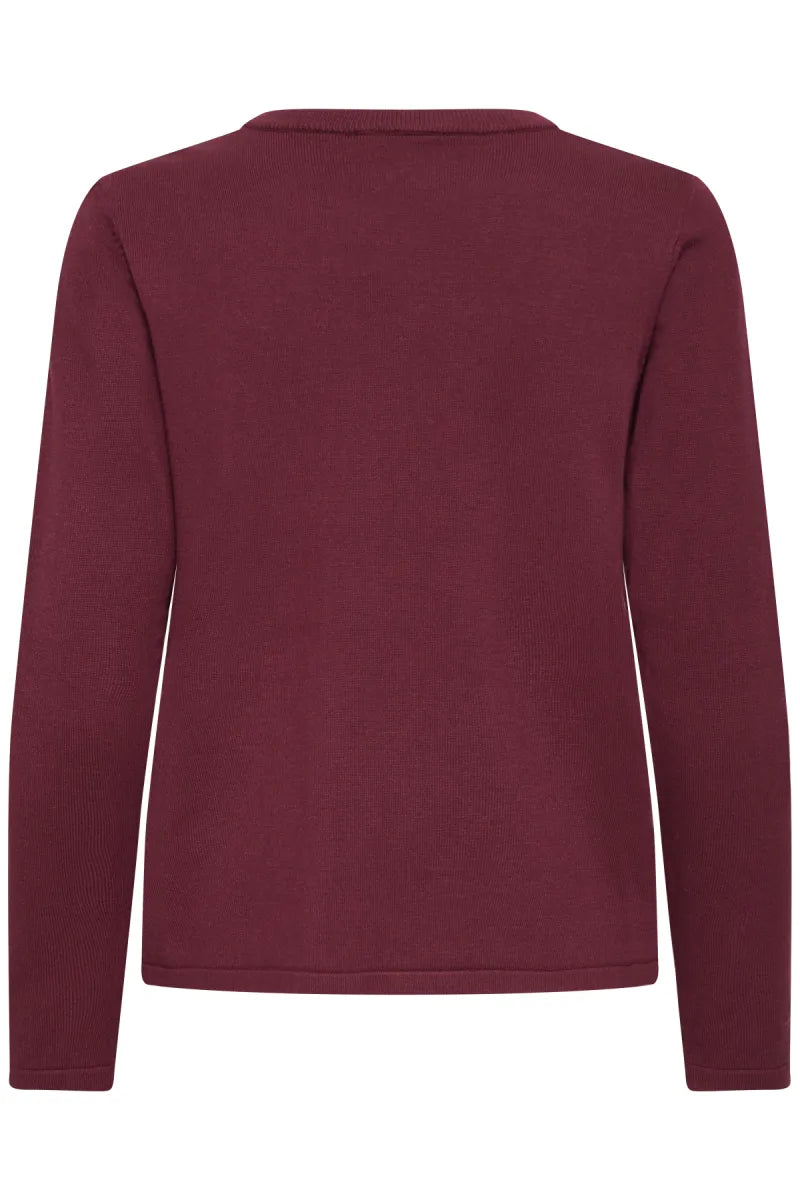 ICHI Luls Knit - Rhododendron