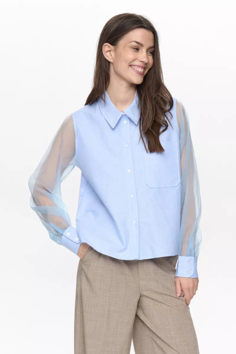 NUMPH Lenora Organza Shirt