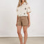 NUKUS Leia Blouse Stripe Paillet