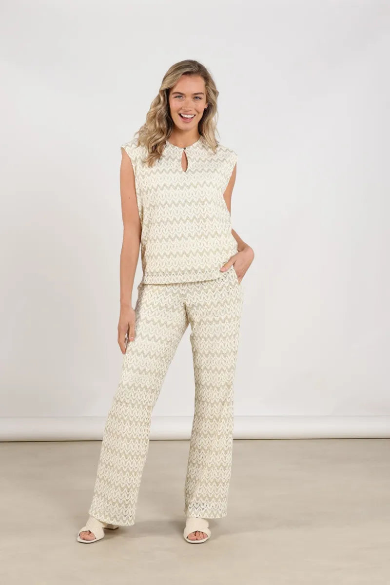 NUKUS Fallon Top Zigzag