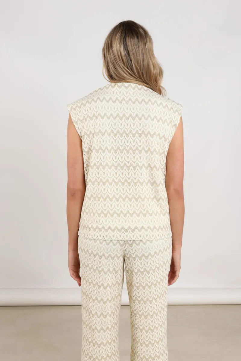 NUKUS Fallon Top Zigzag