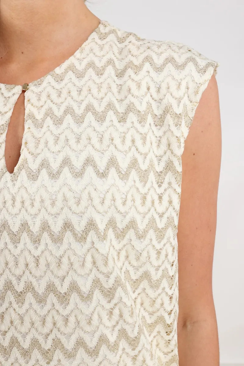 NUKUS Fallon Top Zigzag