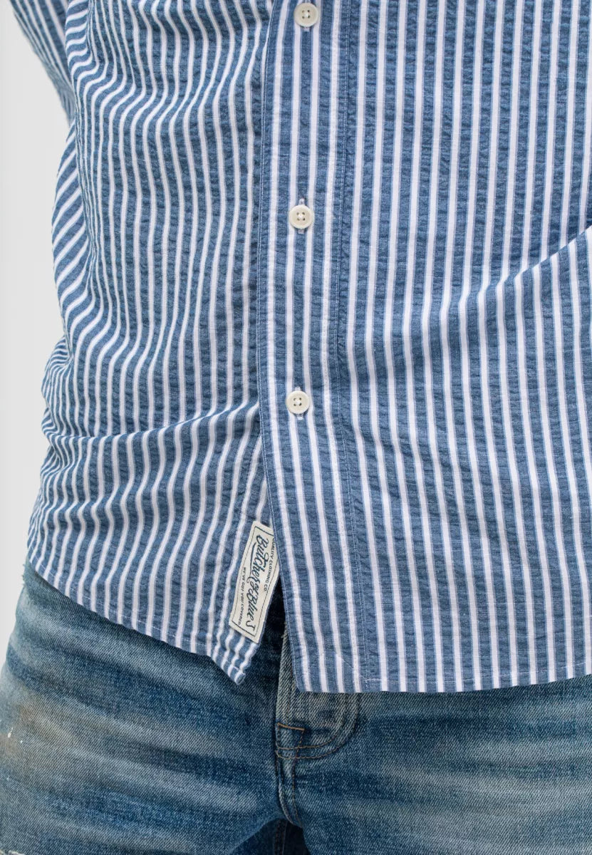 BUTCHER OF BLUE Neale Stripe Shirt