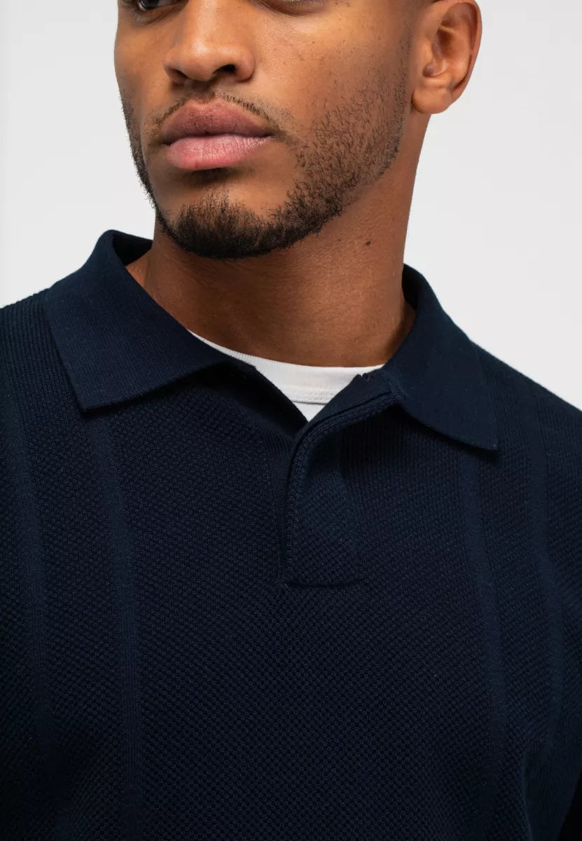 BUTCHER OF BLUE Ripley Knit Polo