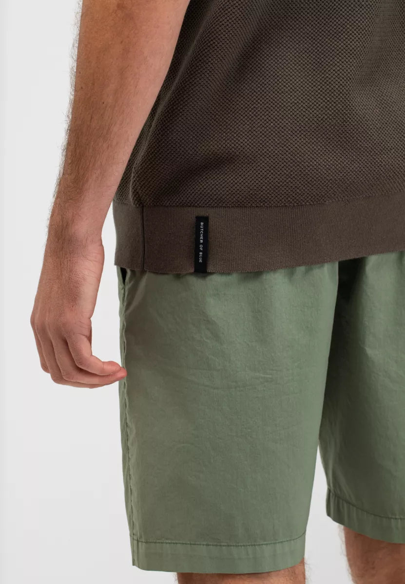 BUTCHER OF BLUE Ripley Knit Polo