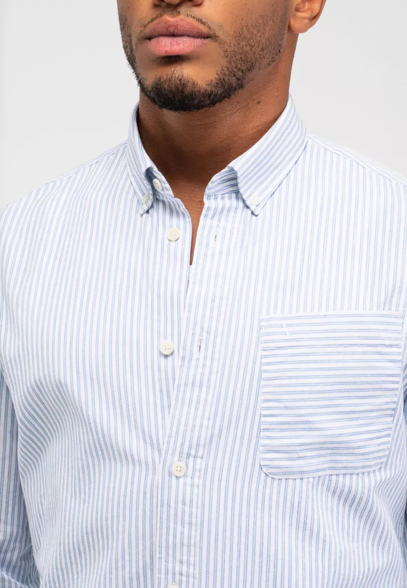 BUTCHER OF BLUE Aidan Stripe Shirt