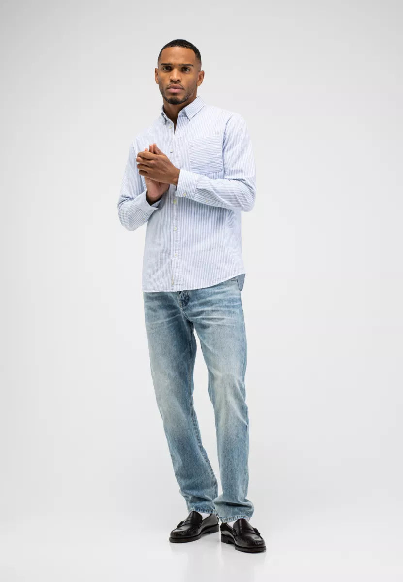 BUTCHER OF BLUE Aidan Stripe Shirt