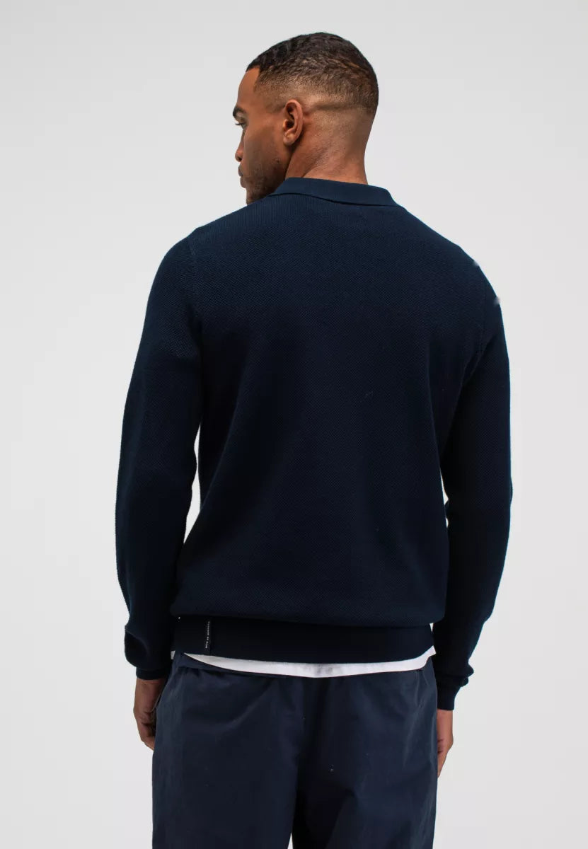 BUTCHER OF BLUE Ripley Polo - Alaska Blue