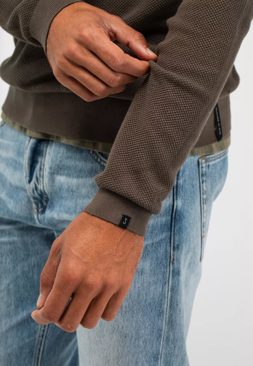 BUTCHER OF BLUE Ripley Polo - Granite Green