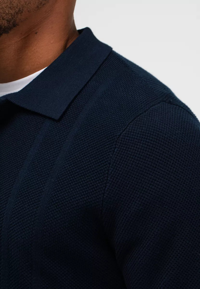 BUTCHER OF BLUE Ripley Polo - Alaska Blue