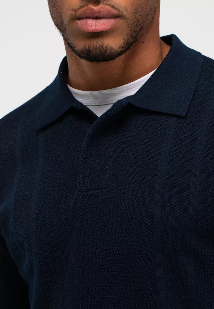 BUTCHER OF BLUE Ripley Polo - Alaska Blue