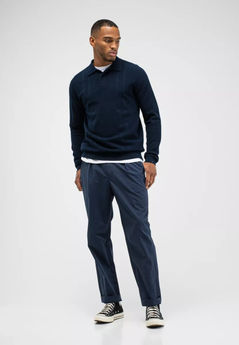 BUTCHER OF BLUE Ripley Polo - Alaska Blue