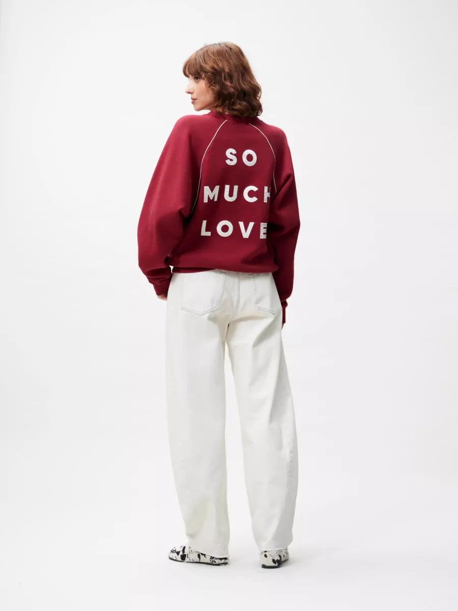 CATWALK JUNKIE Graphic Sweater With Piping