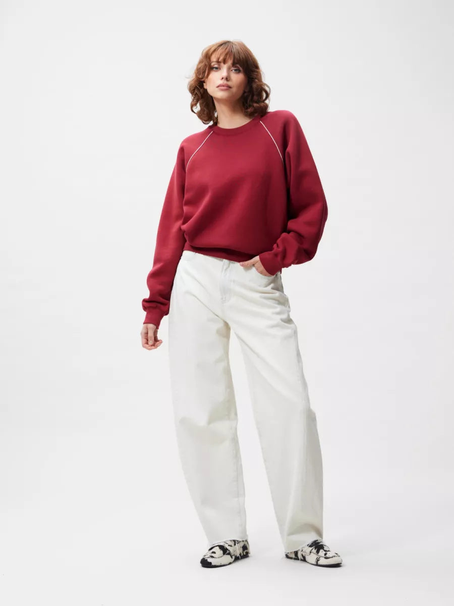 CATWALK JUNKIE Graphic Sweater With Piping