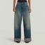 G-STAR Roxx Wide Jeans - Antique Faded Blueschist
