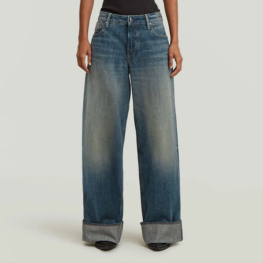 G-STAR Roxx Wide Jeans - Antique Faded Blueschist
