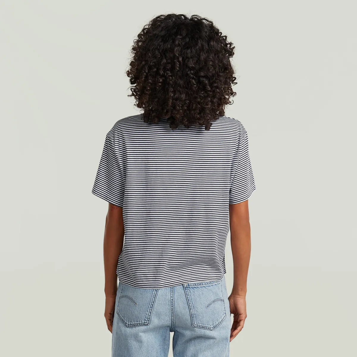 G-STAR Stripe Relaxed Knot Top