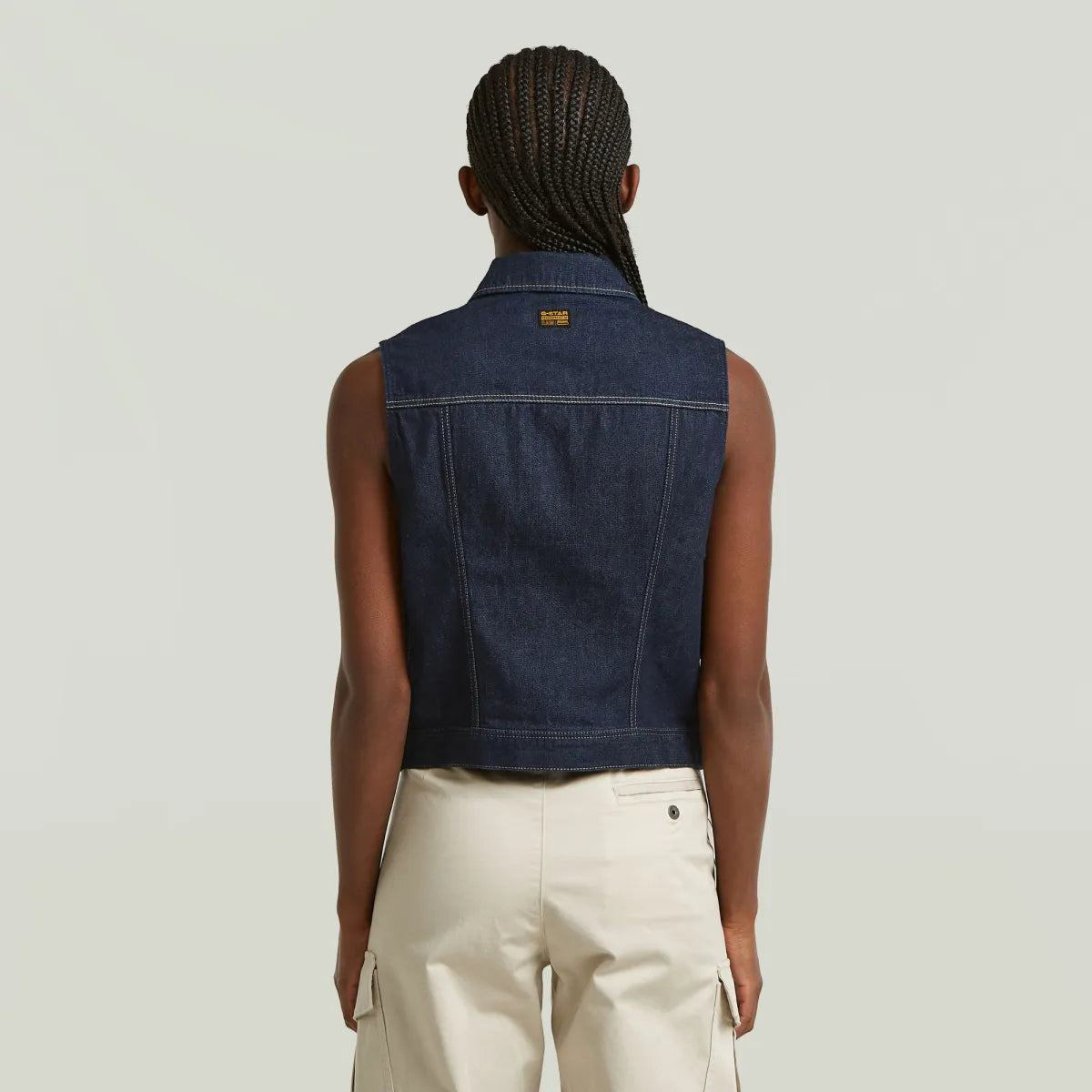 G-STAR Pitched Hem Slim Vest