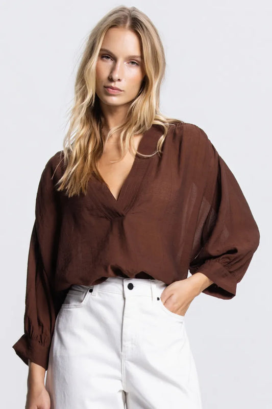 JANSEN AMSTERDAM Pem Blouse