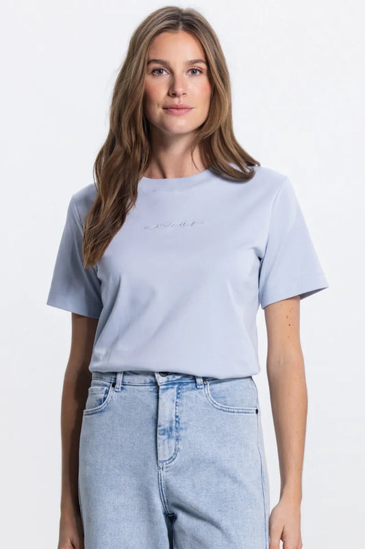 JANSEN AMSTERDAM Shanna Top - Light Blue