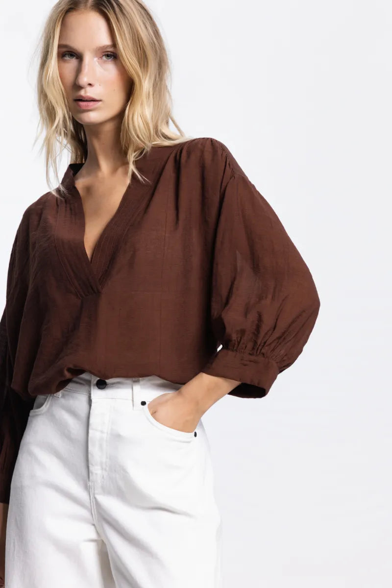 JANSEN AMSTERDAM Pem Blouse