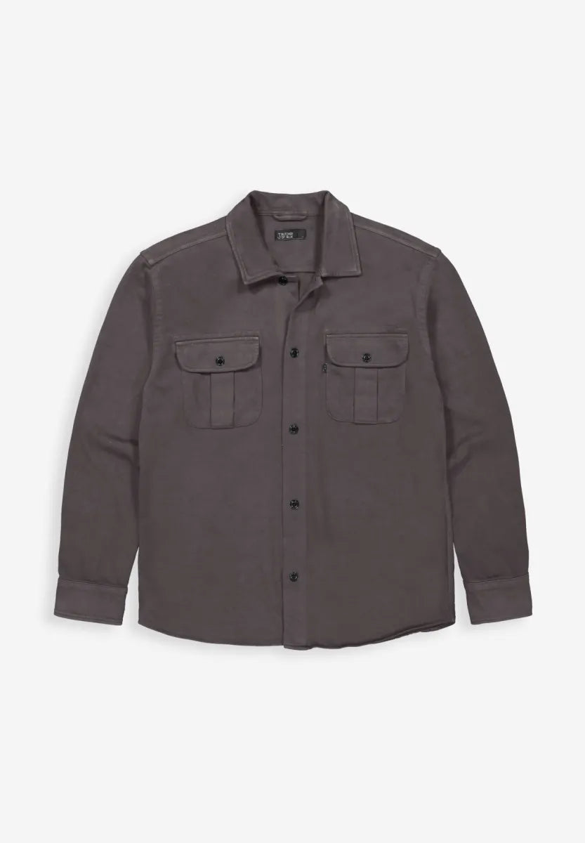 BUTCHER OF BLUE Phil Peached Jersey Overshirt
