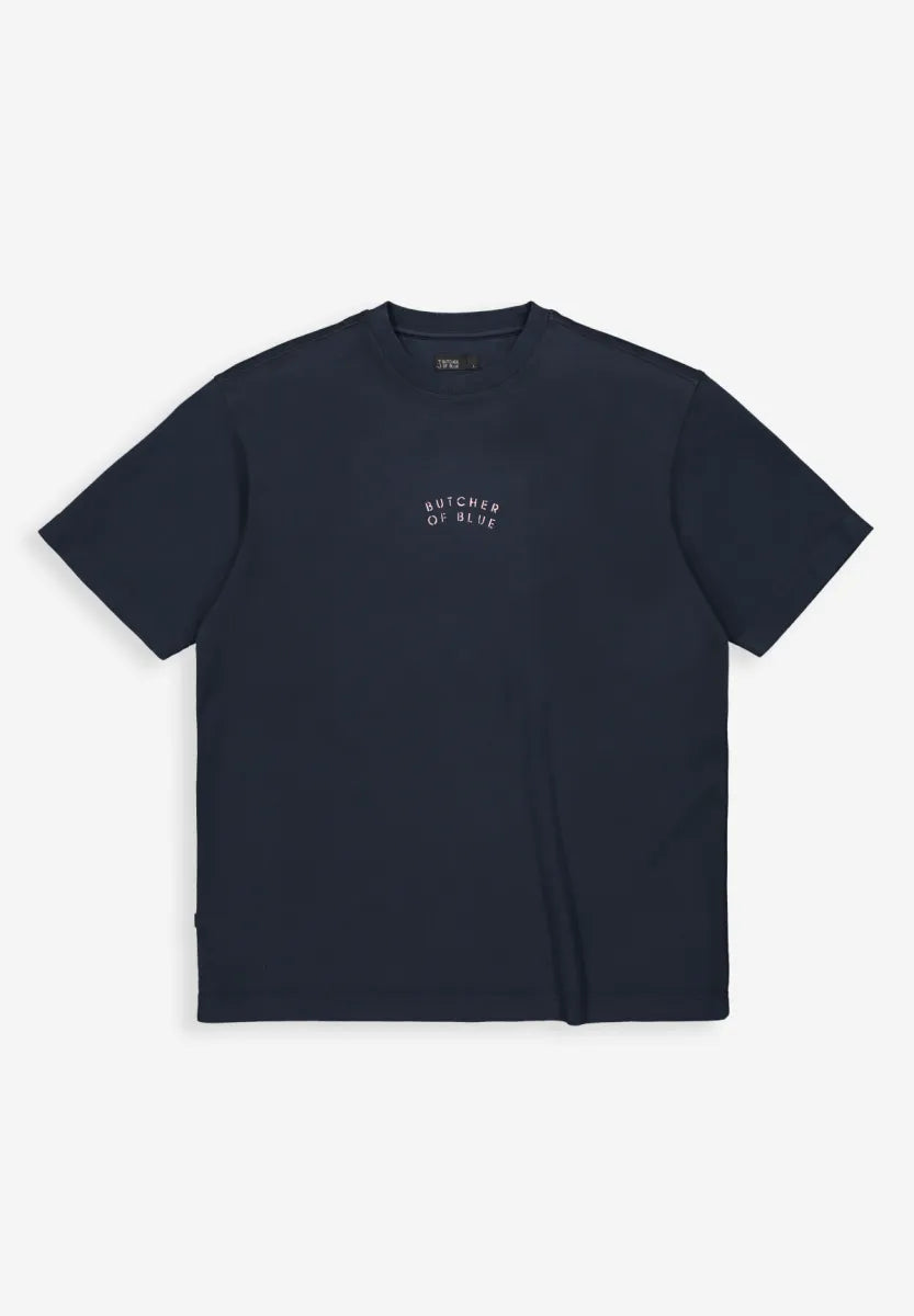 BUTCHER OF BLUE Mercer Layer Loose Tee | Alaska Blue
