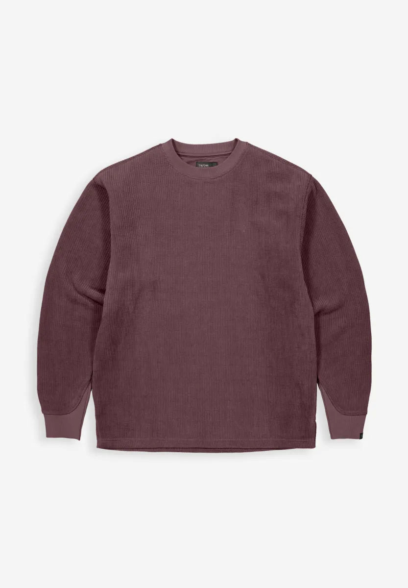 BUTCHER OF BLUE Flux Heavy Waffle Sweat